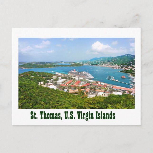 St. Thomas, U.S. Virgin Islands Postcard (Front)