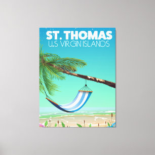 St Thomas US Virgin Islands. Canvas Print
