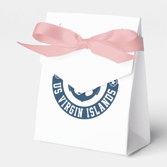 St. Thomas US. Virgin Islands Favour Box (Front Side)