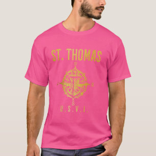 St. Thomas US Virgin Islands Sailing Nautical USVI T-Shirt