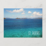 St. Thomas Virgin Islands Postcard<br><div class="desc">Tropical waters of St. Thomas,  Virgin Islands.  The perfect getaway destination.</div>