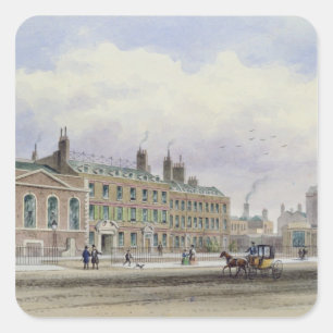 St. Thomas's Church, Southwark, London Square Sticker