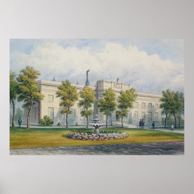 St. Thomas's Hospital, Southwark, London Poster (Front)