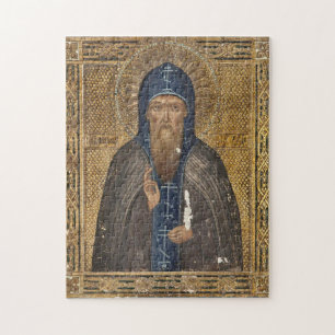 St. Tikhon of Zadonsk Orthodox Christian Icon      Jigsaw Puzzle