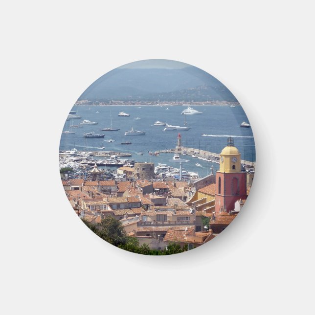 st tropez harbour magnet (Front)