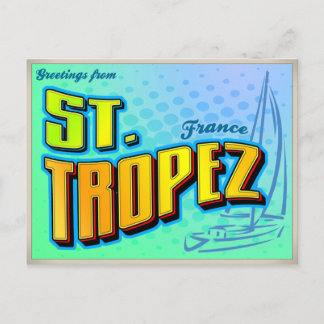 ST. TROPEZ POSTCARD