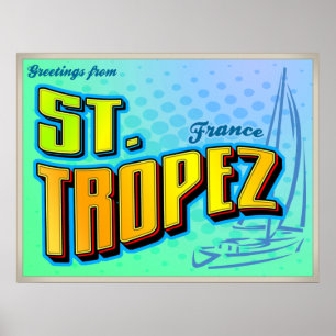 ST. TROPEZ poster