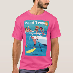 St Tropez Poster T-Shirt