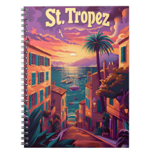 St.Tropez Sunset Notebook