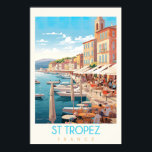 St Tropez Travel Poster<br><div class="desc">St Tropez Travel Poster</div>