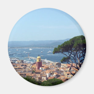 st tropez view magnet