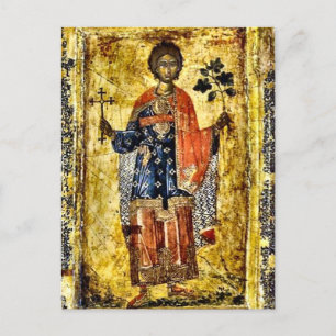 St. Tryphon of Campsada Orthodox Christian Icon Postcard