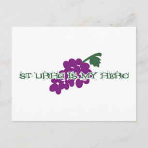 St. Urho is my Hero Postcard