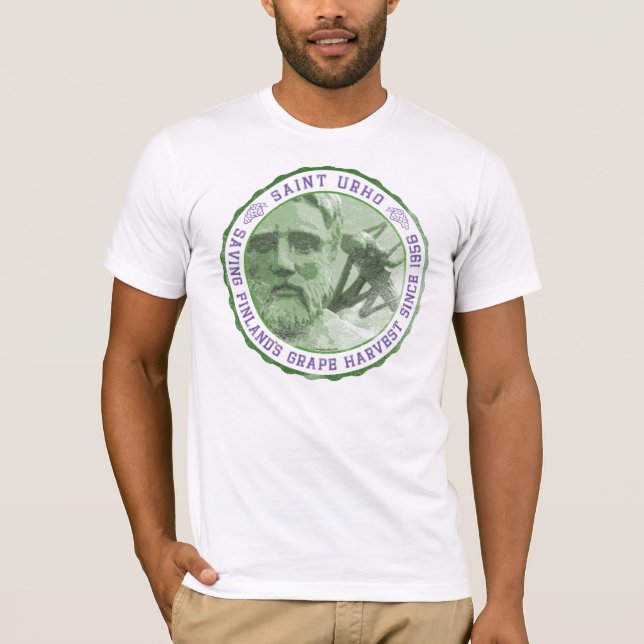 St. Urho Seal T-Shirt (Front)