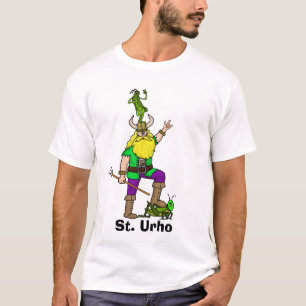 St. Urho With Grasshoppers T-shirt
