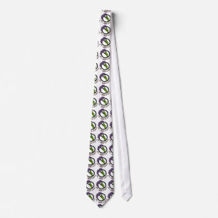 St. Urho's Day Grasshopper Ban Fun Necktie