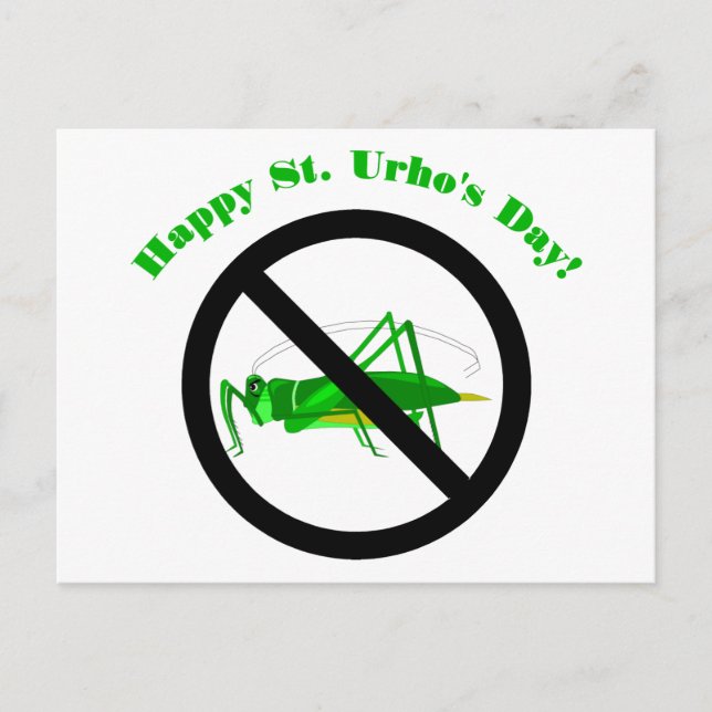 St. Urho's Tees and Gifts for Kids and Adults Postcard (Front)