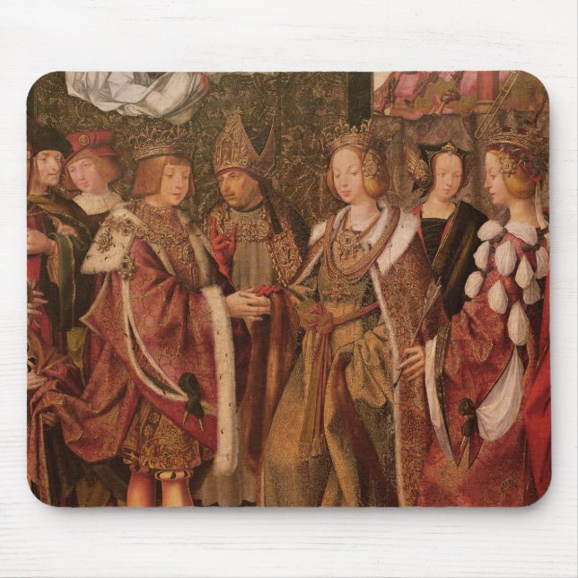 St. Ursula and Prince Etherius Mouse Mat (Front)