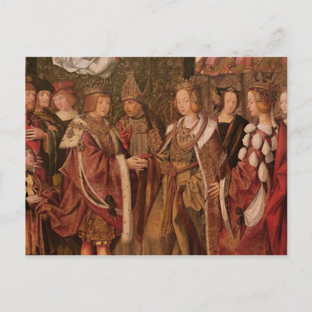 St. Ursula and Prince Etherius Postcard (Front)