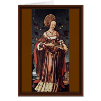 St. Ursula By Hans Holbein The Younger