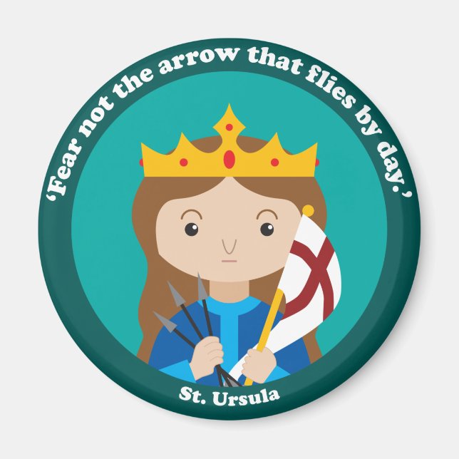 St. Ursula Magnet (Front)