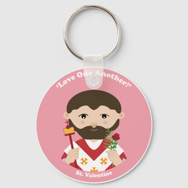 St. Valentine Key Ring (Front)