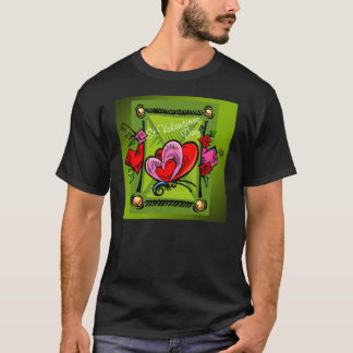 St. Valentine's Day 3 -- Green T-Shirt
