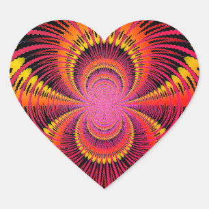 St. Valentine's Day Bold  Heart Sticker