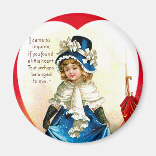 St. Valentine's Greeting Magnet
