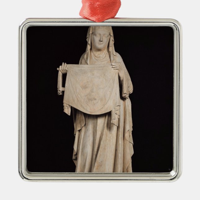 St. Veronica, c.1310 Metal Tree Decoration (Front)