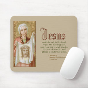 St. Veronica of Jerusalem (JM 60) Mouse Mat