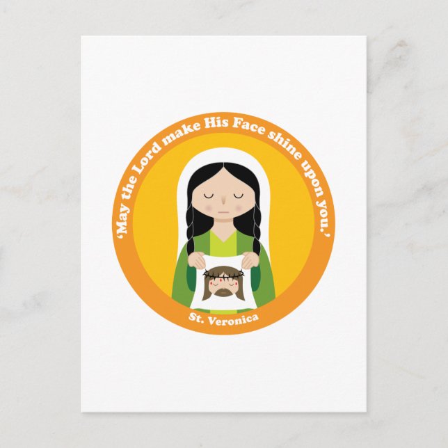 St. Veronica Postcard (Front)