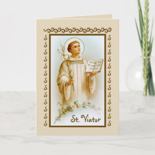 St. Viator of Lyon the Catechist (BF 02) Card