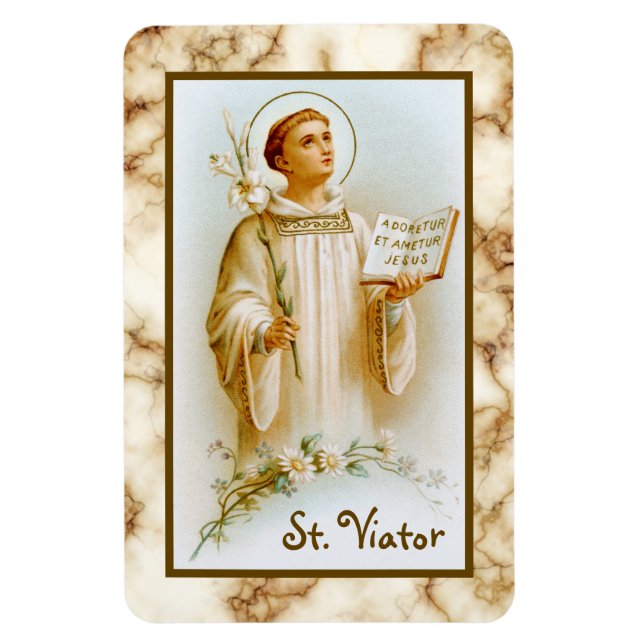 St. Viator of Lyon the Catechist (BF 02) Magnet (Vertical)