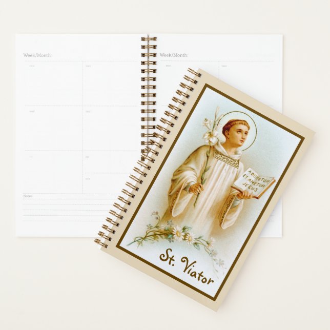St. Viator of Lyon the Catechist (BF 02) Planner (Display)