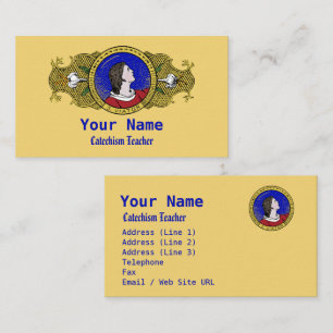 St. Viator of Lyon the Catechist (LD 001) Business Card