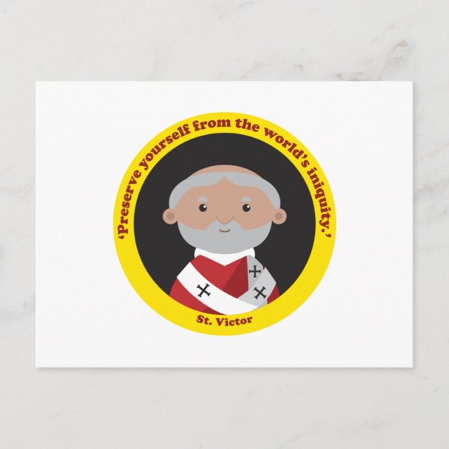 St. Victor Postcard (Front)