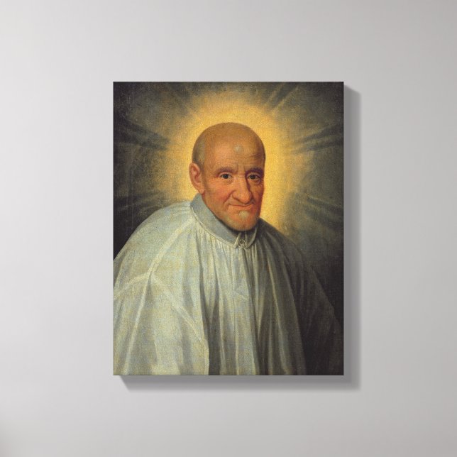 St. Vincent de Paul Canvas Print (Front)