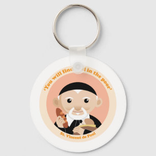 St. Vincent de Paul Key Ring