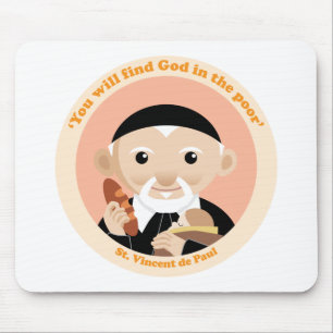 St. Vincent de Paul Mouse Mat