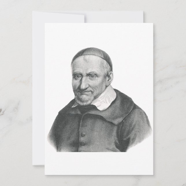 St. Vincent de Paul Patron Saint of Charity Save The Date (Front)