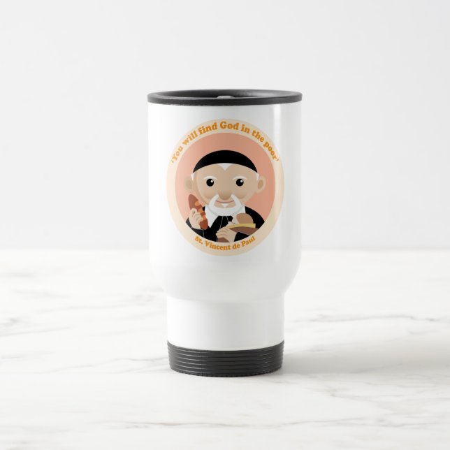 St. Vincent de Paul Travel Mug (Center)
