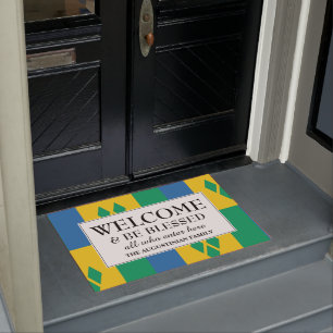 ST VINCENT Family Welcome Doormat