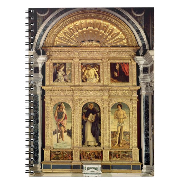 St. Vincent Ferrer Altarpiece, c.1465 (polyptych) Notebook (Front)