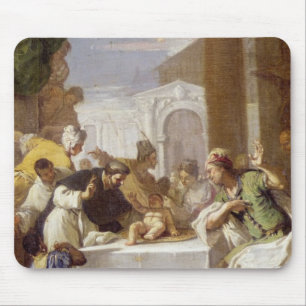 St. Vincent Ferrer performing a miracle Mouse Mat