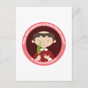 St. Vincent of Saragossa Postcard