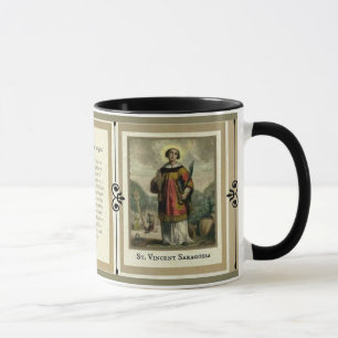 St. Vincent Saragossa Deacon Martyr Mug