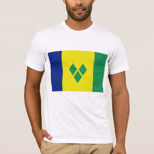 St Vincent & The Grenadines Flag T-Shirt