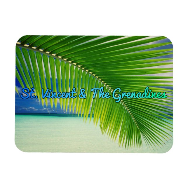 St. Vincent & The Grenadines Magnet (Horizontal)