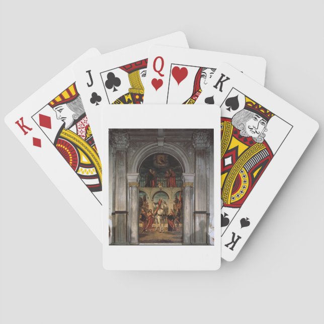 St. Vitalis and Saints Playing Cards (Back)